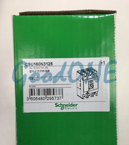 1PC New CSU160N3125 CSU 160 50KA TMD 3P 125A Breaker