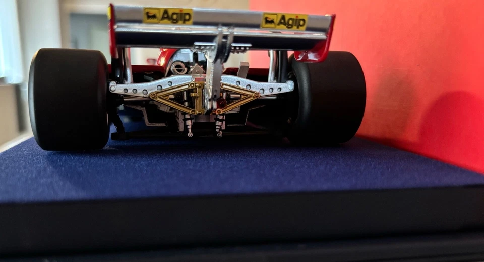 Looksmart 1/18 Ferrari 126CK turbo F1 GP Monaco 1981 -  #27 G. Villeneuve - Immagine 4 di 4