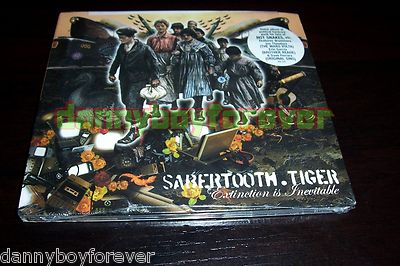 Sabertooth Tiger New Factory Sealed CD Extinction is Inevitable