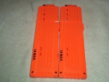 Nerf 18 Max Ammo Clip Magazine Lot Of 2