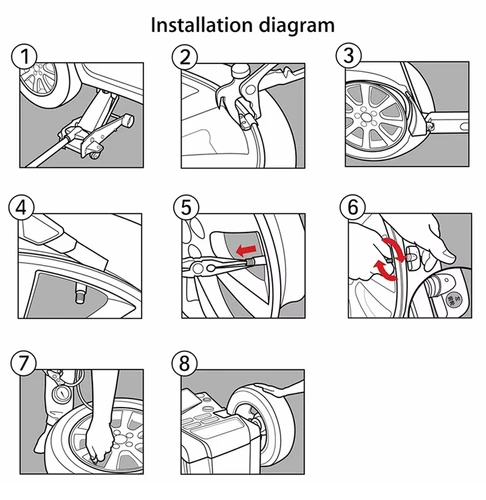 4x TPMS Tyre Pressure Sensor For Hyundai ix35 Tucson 52933-2Y450 New - Picture 10 of 10
