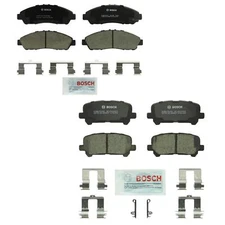 Bosch QuietCast Front and Rear Brake Pad Set for Acura MDX ZDX Honda Pilot