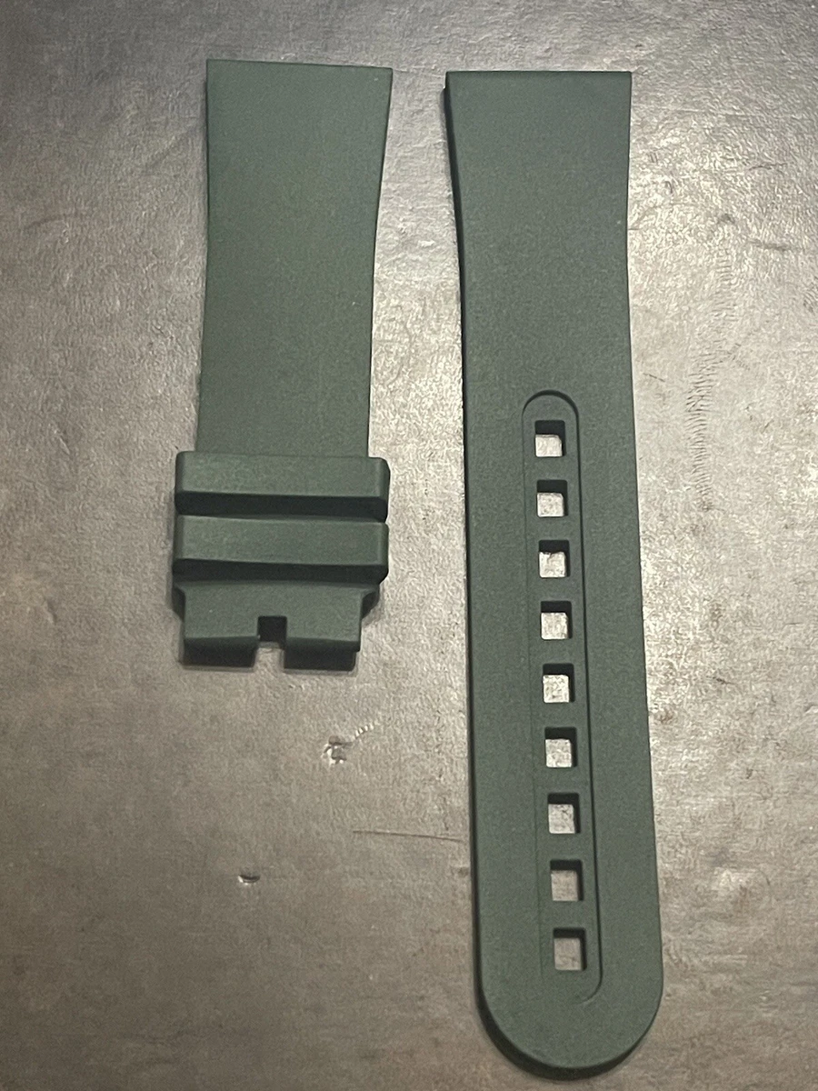 Blancpain OEM Fifty Fathoms Green Rubber Strap 23 x 20 eBay