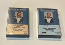 Best Loved Favorites By Slim Whitman 2 Tape Set  Cassette 
