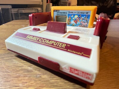 Nintendo Famicom Type Digital Clock Watch Super Mario Bros.