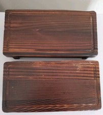 Bathroom Vanity Counter Tray Organizer Handmade Modern Waterproof Paint 2pc New