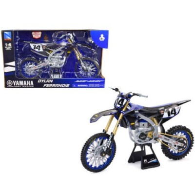 1/6 New Ray Yamaha Factory Racing YZ450F Dirt Bike#14 Dylan Ferrandis 49723