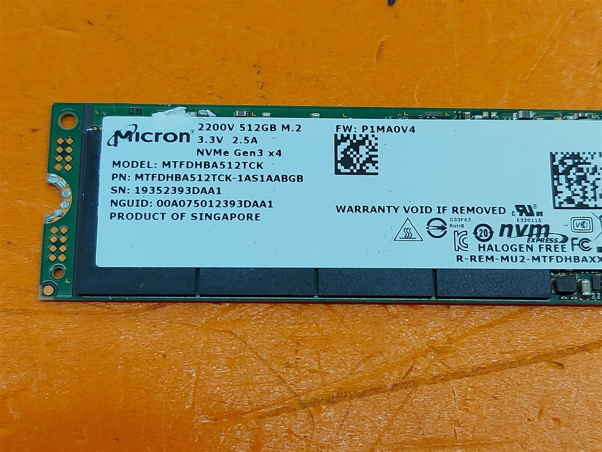 ➁-W749-Micron SATA 512GB 2.5インチ SSD 2点 ➁-W749-Micron SATA 512GB 2.5インチ SSD 2点 - メルカリ