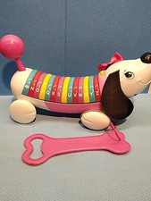 Leap Frog Alpha Pup Alphabet Learning Educational Interactive Pull Toy Pink