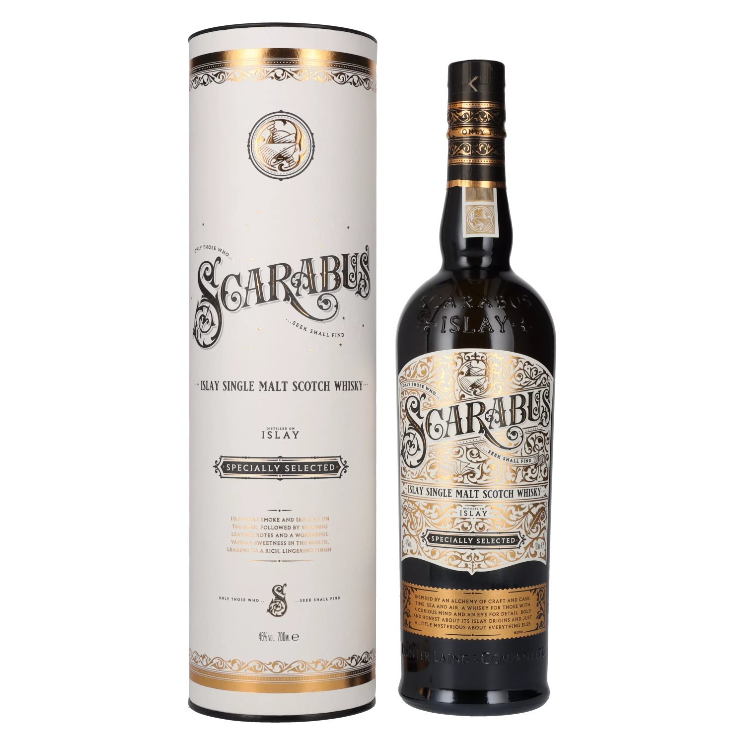 Hunter Laing SCARABUS Islay Single Malt Specially Selected 46% Vol. 0,7l in conf