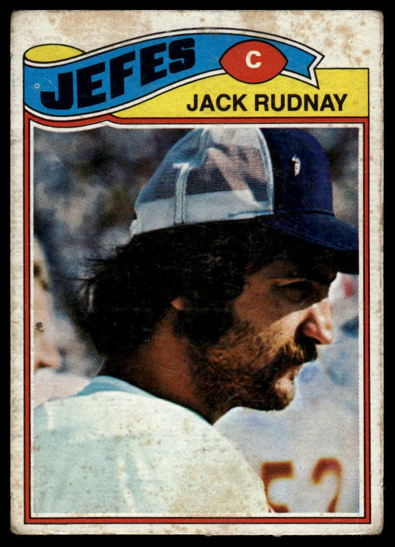 1977 Topps Mexican #487 Jack Rudnay