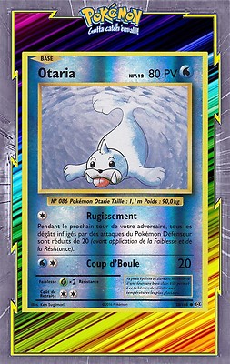  Otaria Reverse - XY12:Evolutions - 28/108 - Pokemon Karte Neu Französisch