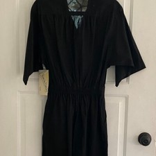 Vintage 80s DVF Diane Von Furstenberg S/M Cotton One-Piece JUMPSUIT/ROMPER NWT