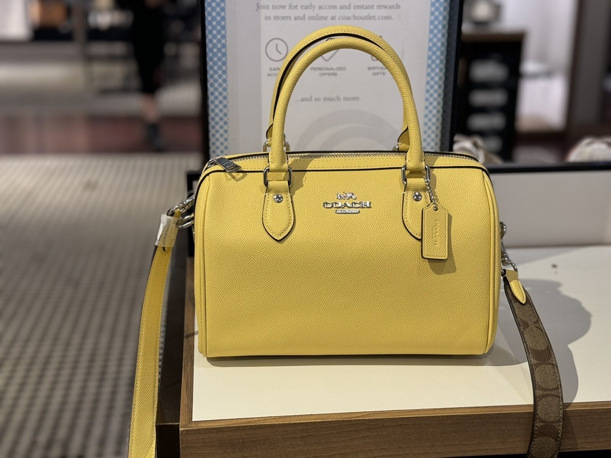 【Coach】新作SALE!! Rowan Satchel ローアンサッチェル COACH コーチ ROWAN SATCHEL ローアン サッチェル ハンド バッグ