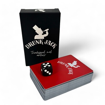 Trinkspiel | Partyspiel | Kartenspiel |JGA | Drunk Jack - Trinkspiel mal anders!