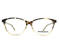 Marie Claire Eyeglasses Frames 6291 BROWN FADE Tortoise Gold Cat Eye 54-15-140