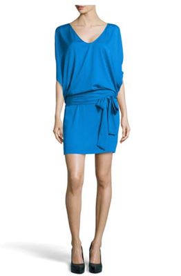 $400 DIANE von FURSTENBERG Edna Blue 