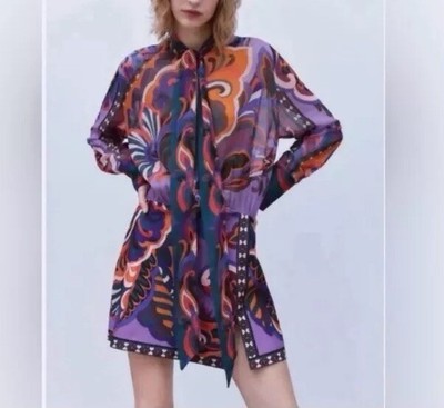NWT BLOGGERS FAVE ZARA PUCCI DRESS size Medium