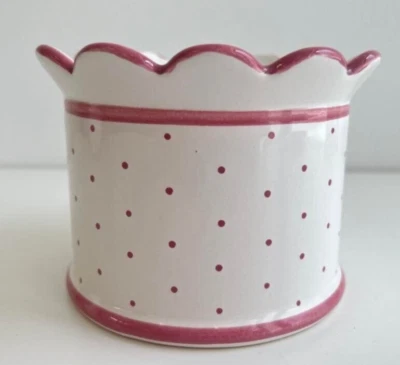 Gmundner Keramik Tupferl rosa Blumentopf 10,5 cm GK706 (2412DE11) 07/26 - Bild 1 von 3