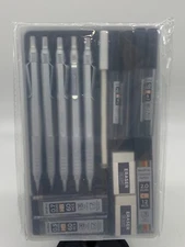 Nicpro 5 PCS Art Mechanical Pencil,Metal Drafting Pencils 0.3, 0.5, 0.7, 09mm