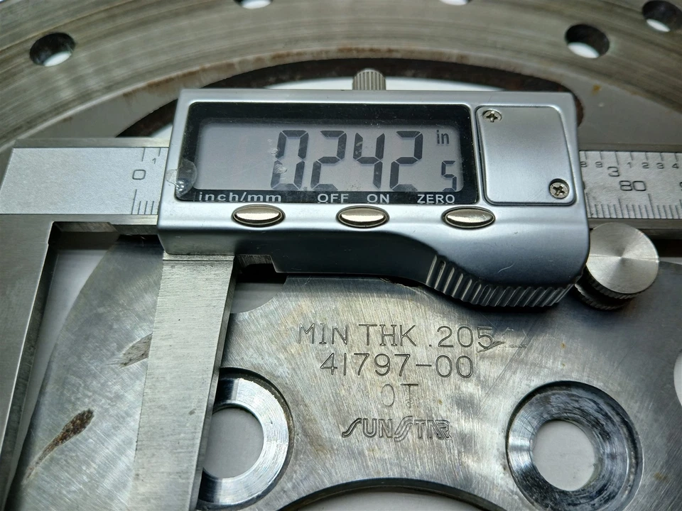 Rotor de freno trasero Harley-Davidson Softail FXS Blackline 2011 41797-00 Foto 2 de 4