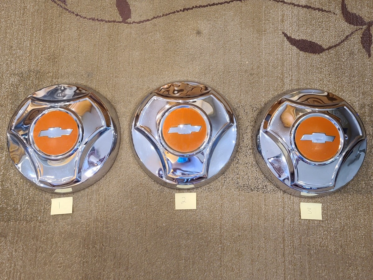 1966 Chevrolet Chrome Plated Hub Cap 1964-1966 Chevy Pickup 1/2