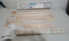 Vintage BRIDI Tercel Grenade Launch Glider Balsa Kit Model Airplane Kit 50.5"