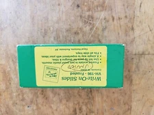 Vintage Write on Slides VH-196 Frosted by Visual Horizons