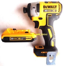 Dewalt DCF887 Brushless 20V Cordless 1/4" Impact, (1) DCB203 Battery 20 Volt