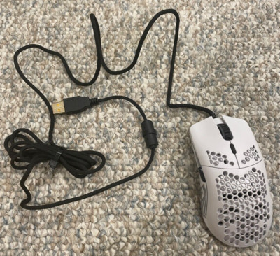 Glorious Model O- Matte White Wired Gaming Mouse