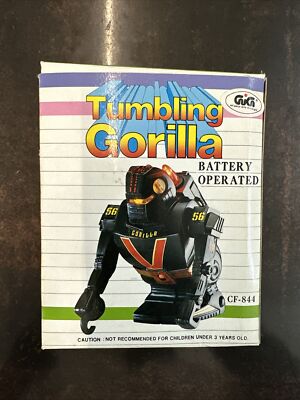 Toys Tumbling Gorilla Robot White GIG Taiwan Fondo Magazzino