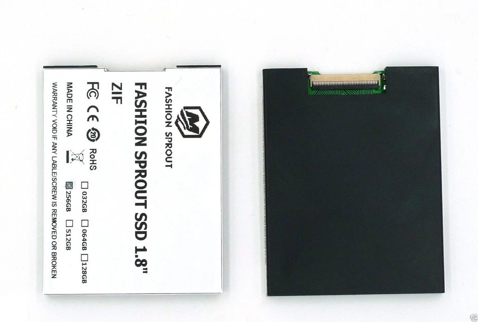 256GB SSD Flash Replace TOSHIBA MK1634GAL 160GB HDD For IPOD 7th Gen Classic - Image 4 of 4