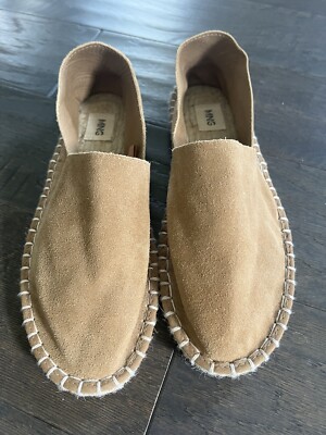 Mango Boys Leather-blend Espadrilles Shoes