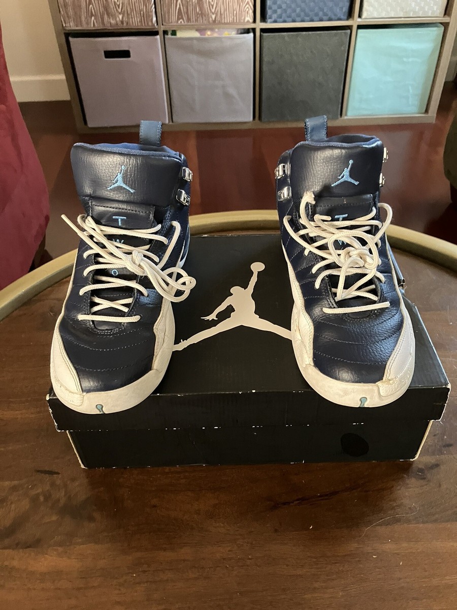 2012 Air Jordan 12 XII Obsidian Youth GS Sz 6.5Y Woman 8 153265