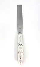 Vintage Flint Arrowhead Stainless Harvest Wheat Icing Spreader Spatula MCM