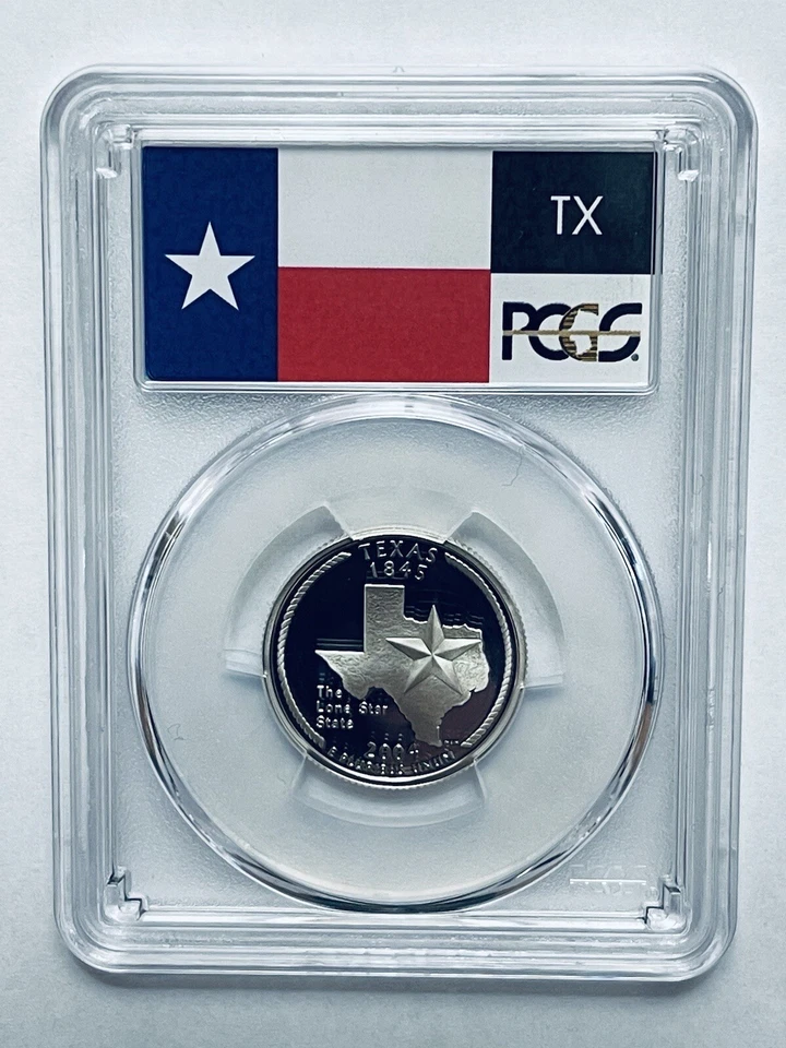 2004-S Texas Statehood Silver Quarter PCGS PR70DCAM - Image 2 of 4