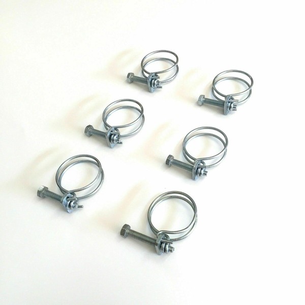 QuantitäT 6 KüHler KüHlerschlauch Klemmen 1 1/2-FULL Set FüR Samurai 85-95 S2U-image