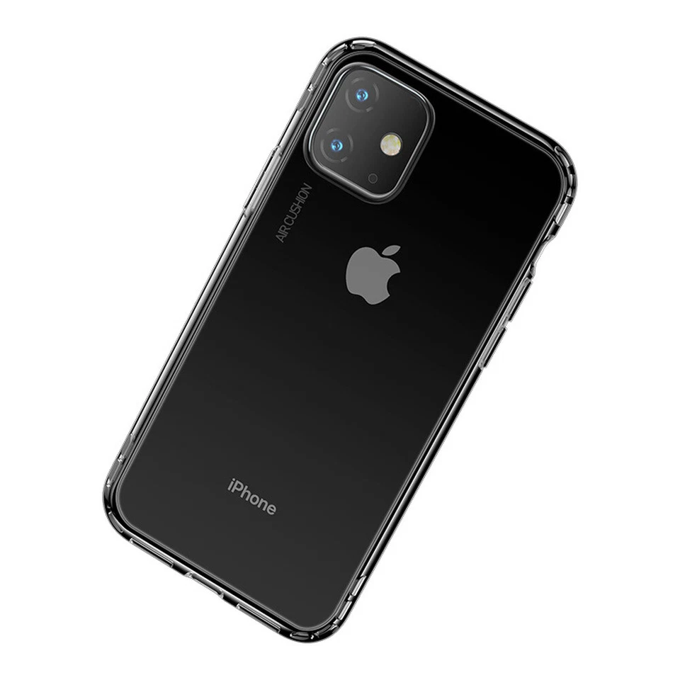 Funda de silicona con cojín de seguridad BASEUS Airbag genuino para iPhone 11 Pro X XS Max XR Foto 2 de 4