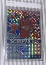 2020-21 Panini Mosaic Scripts Darius Miles Auto Silver Prizm Mosaic B1-A