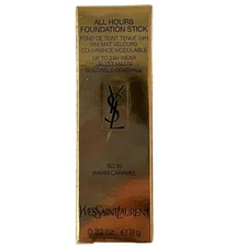 Yves Saint Laurent All Hours Foundation Stick BD 35 Warm Caramel 0.32 oz