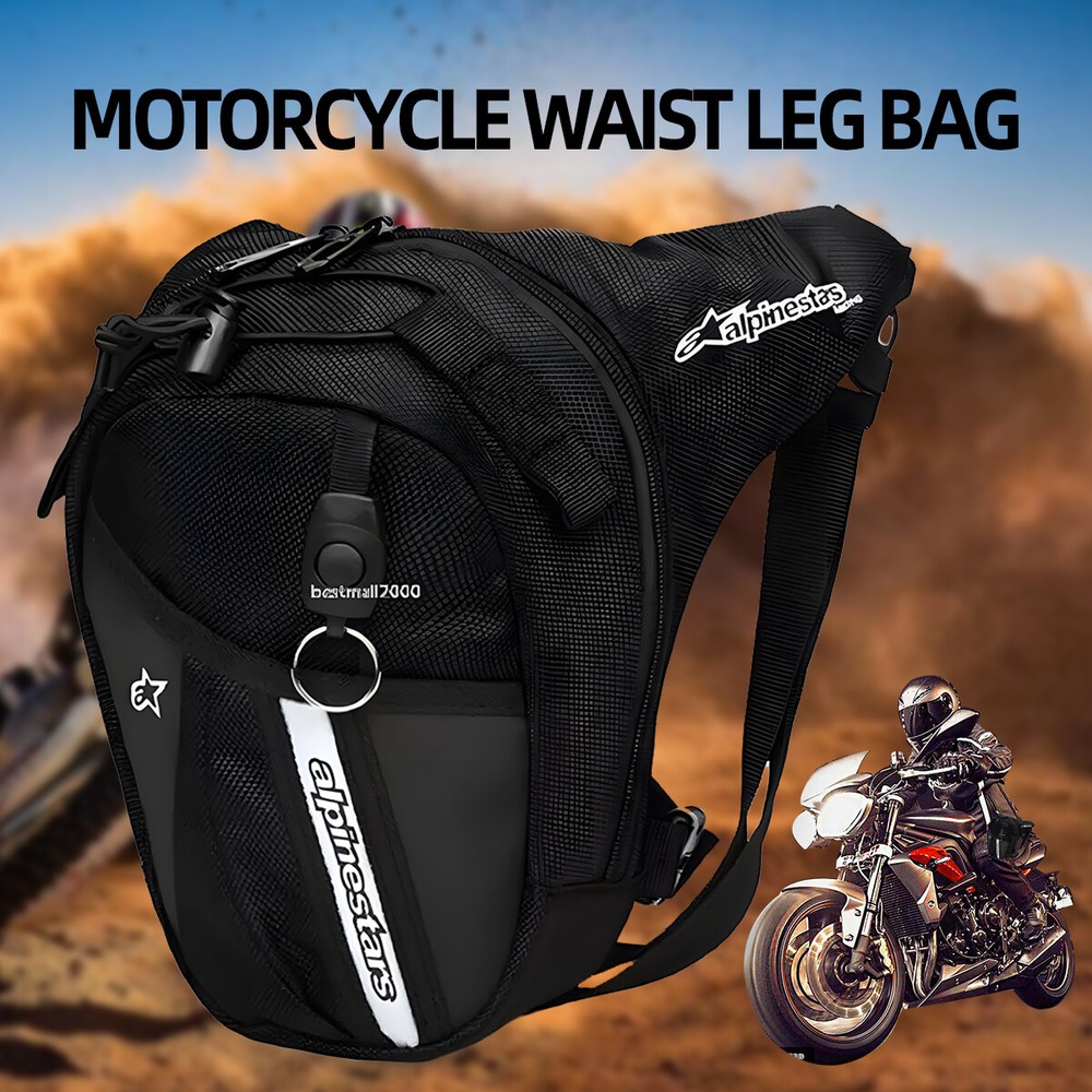 Motorcycle Waist Leg Bag Motorcycle Drop Waist Leg Bag Thigh Belt Hip Waterproof