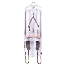 Satco S4642 S3547 100T4/G9/CL 100W 120V T4 Double Loop G9 Clear Bulb 1700 Lumens