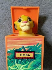Simba Finger Puppet in Box 2" Burger King Figure Toy Lion King 1994