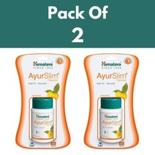 2 X Himalaya Wellness AyurSlim Capsules - Pack of 60 Pieces Weight Management 