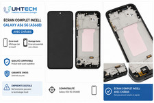 Écran Incell + Châssis Samsung Galaxy A56 5G A566B + Kit Outils - Vendeur FR
