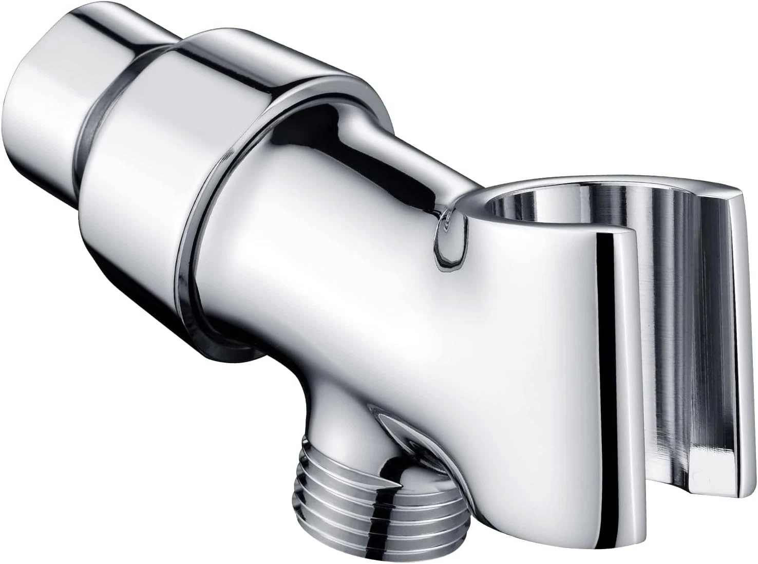 BRIGHT SHOWERS All Metal Handheld Shower Head Holder, Adjustable Shower Arm Moun