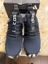 Adidas Lite Racer Adapt 7.0 Black With Blk/Wht Camo Kids Size 5 NEW NEVER WORN