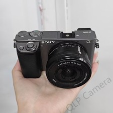 Sony Alpha a6000 24MP Mirrorless Digital Camera w/16-50mm OSS Lens Gray Englsih