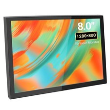 8 Inch Mini Monitor, Small HDMI Screen Display,1280  800 Resolution Portable...