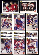 91-92 Upper Deck Team USA SET (13) Mike Modano Richter Roenick Brett Hull Leetch